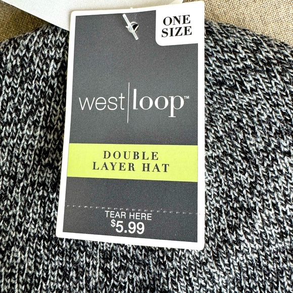 West Loop, 3M Thinsulate, Grey/Black Heather, Hat - Picture 4 of 4